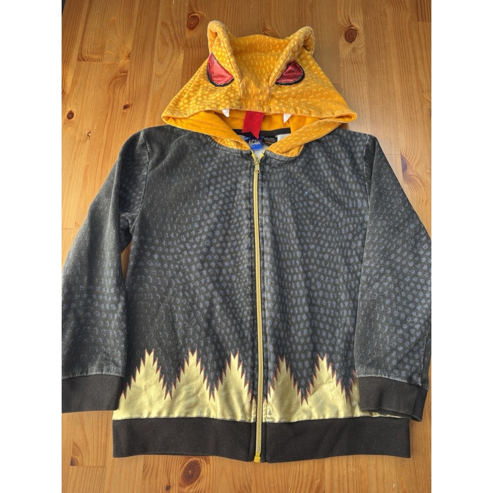 The Disney Store Aladdin Jafar's Cobra Hooded Zip Up‎ Sweater Youth M (8/10)